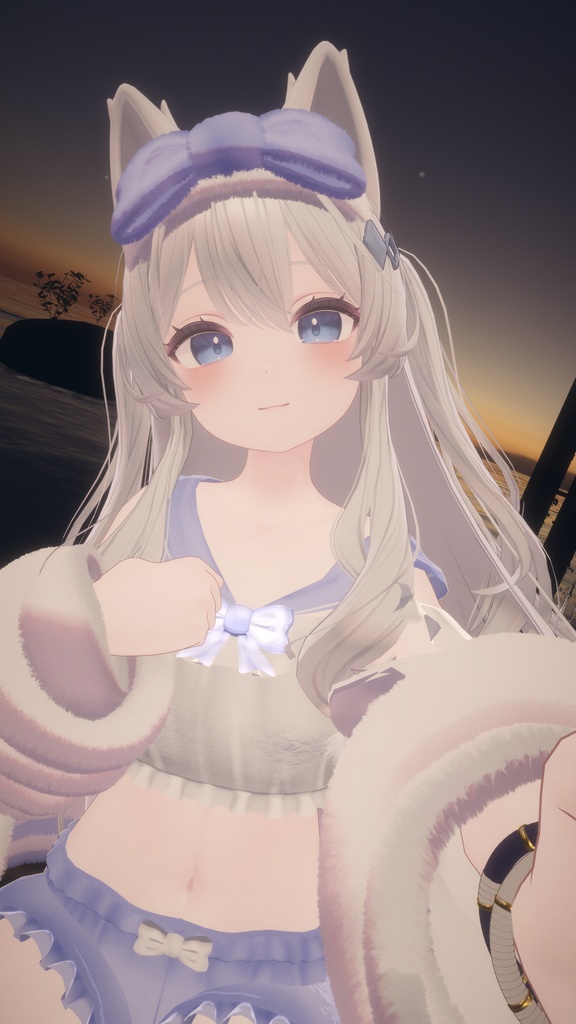 《23アバター対応衣装》ねむねむセーラールームウェア