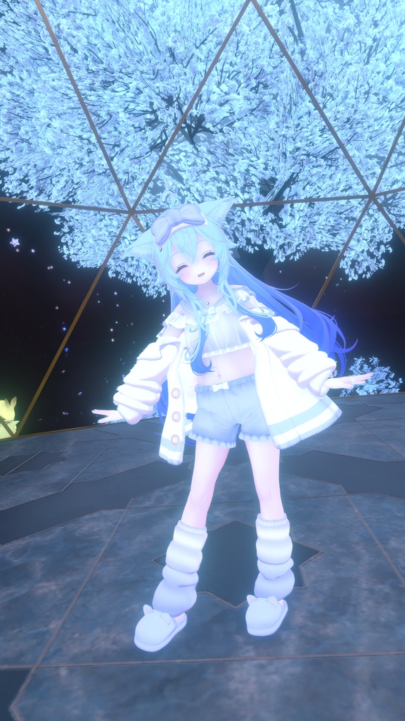 《23アバター対応衣装》ねむねむセーラールームウェア