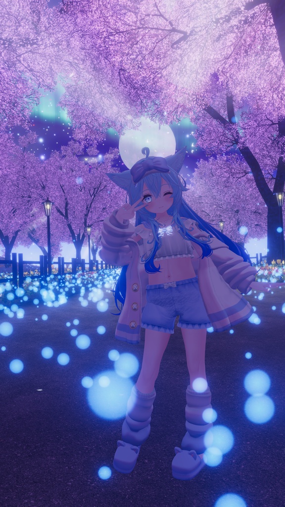 《23アバター対応衣装》ねむねむセーラールームウェア