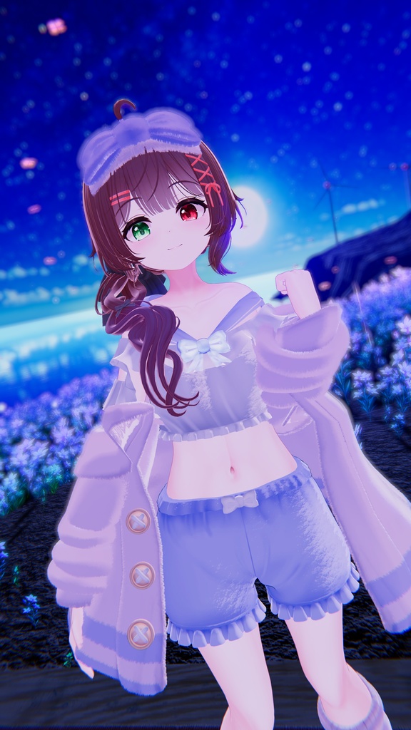 《23アバター対応衣装》ねむねむセーラールームウェア