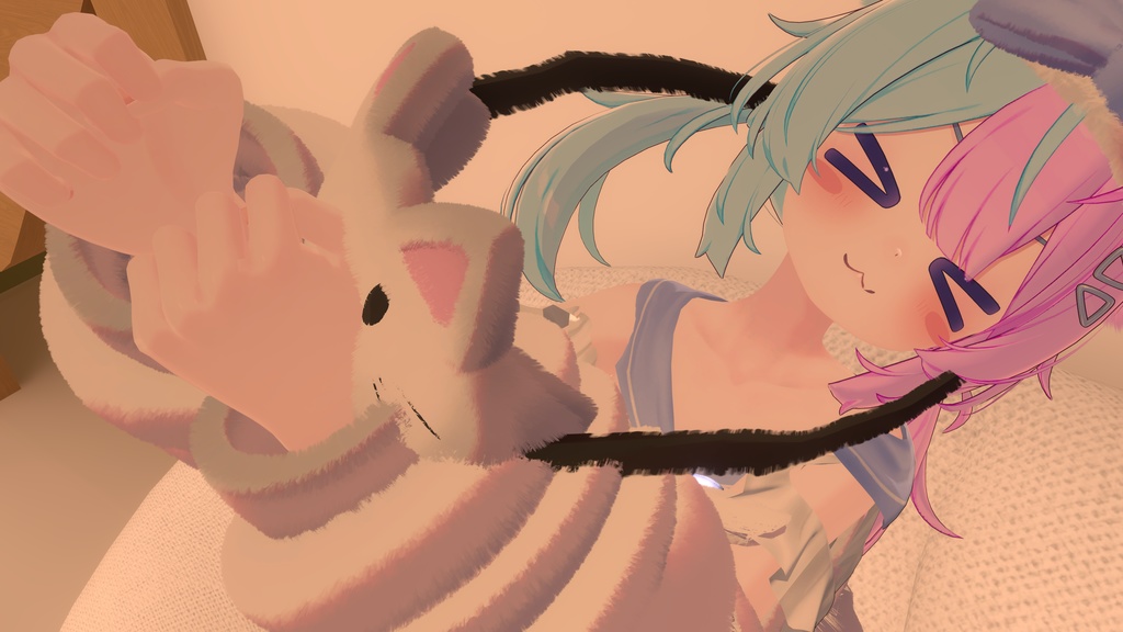 《23アバター対応衣装》ねむねむセーラールームウェア