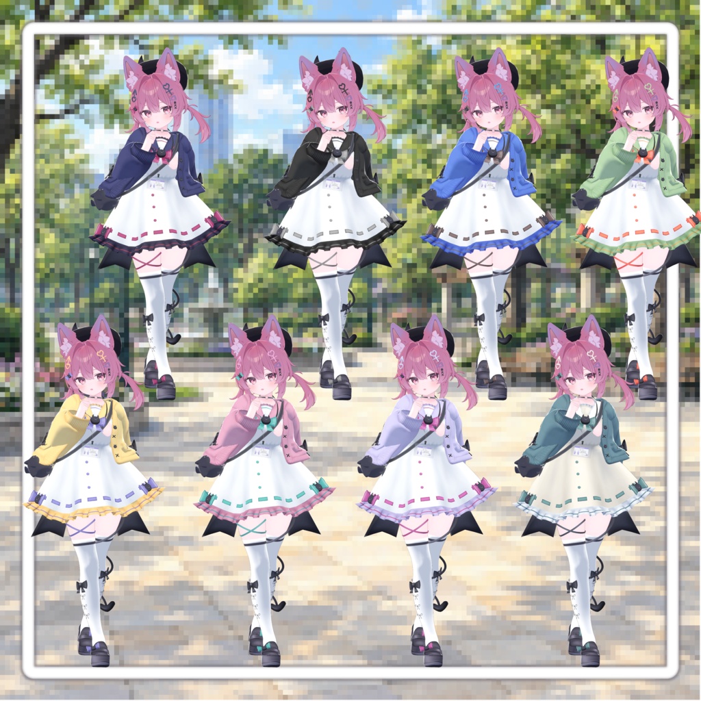 オタクくんを◯すこあくまセーラー / OtakuKiXXr Little-Devil Sailor Outfit【17アバター対応衣装】