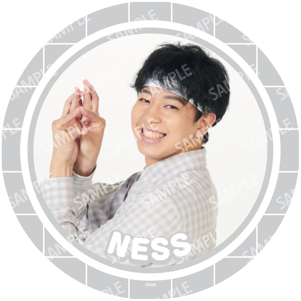 【レギュラーグッズ】RAB 缶バッジ