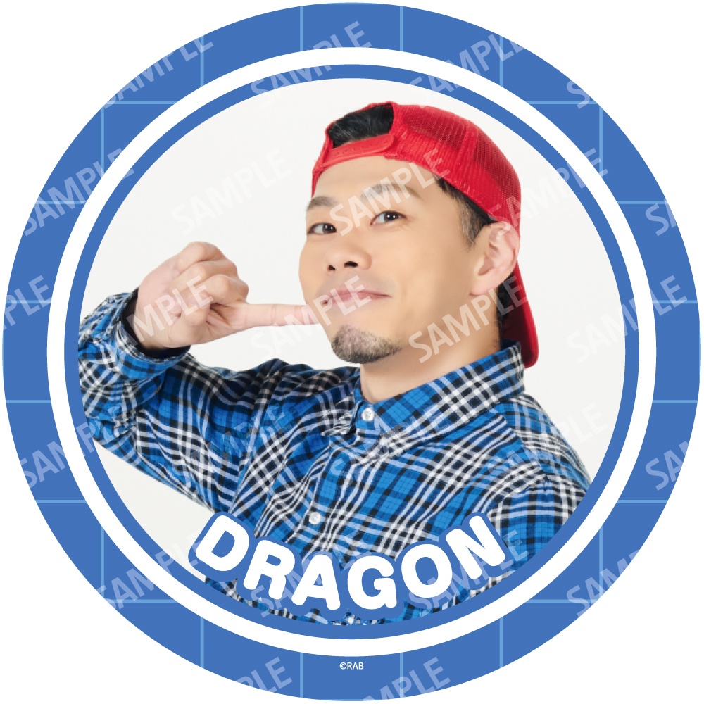 【レギュラーグッズ】RAB 缶バッジ