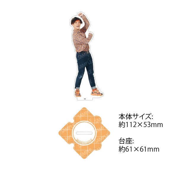 【レギュラーグッズ】RAB アクリルスタンド