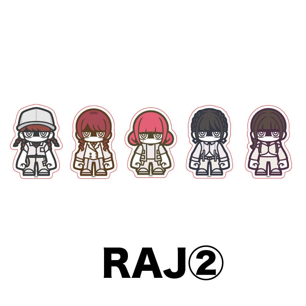【RAA感謝祭】ランダムステッカー(デザインby いとと)