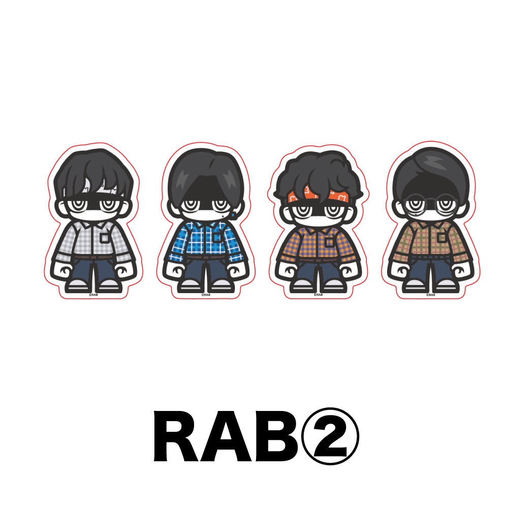 【RAA感謝祭】ランダムステッカー(デザインby いとと)