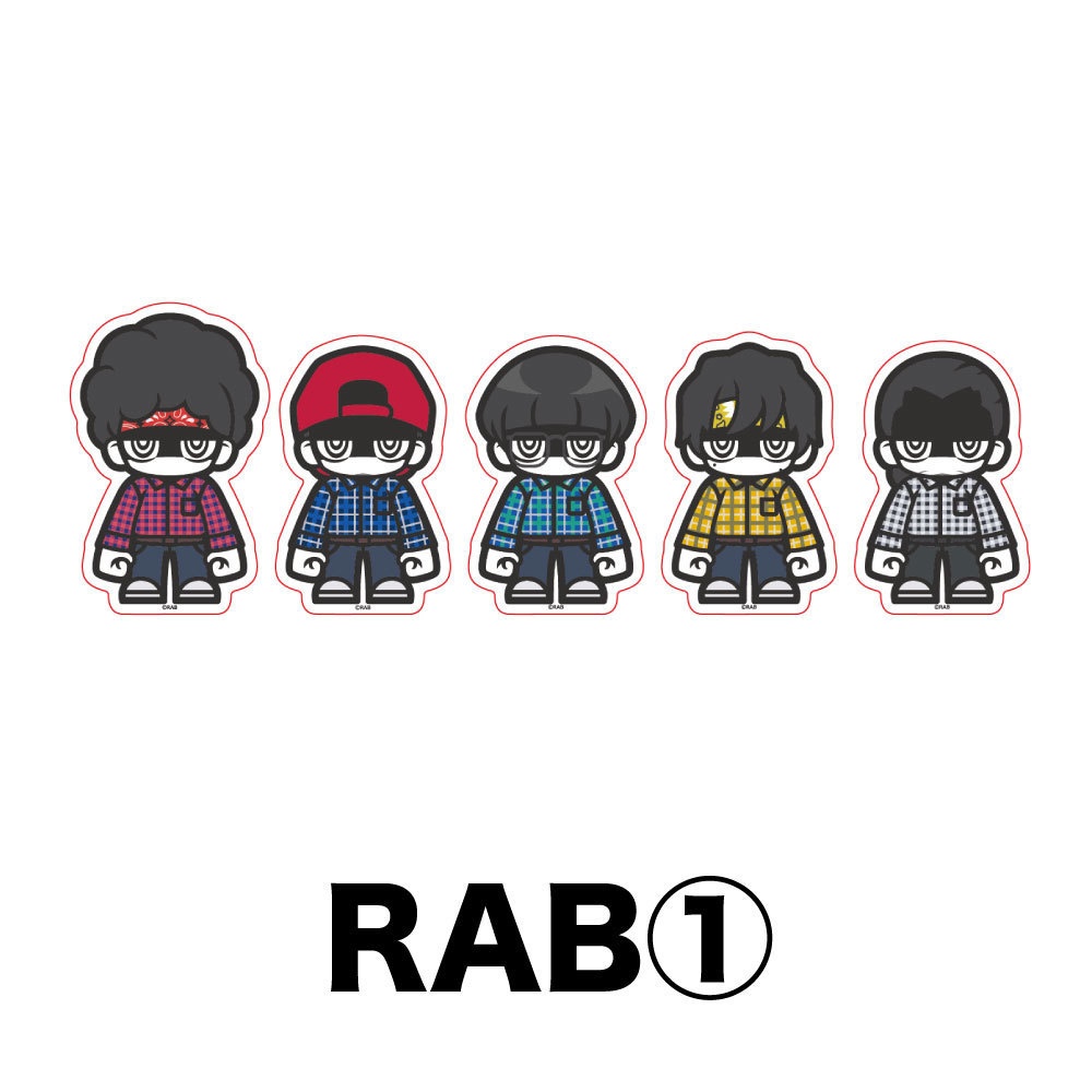 【RAA感謝祭】ランダムステッカー(デザインby いとと)