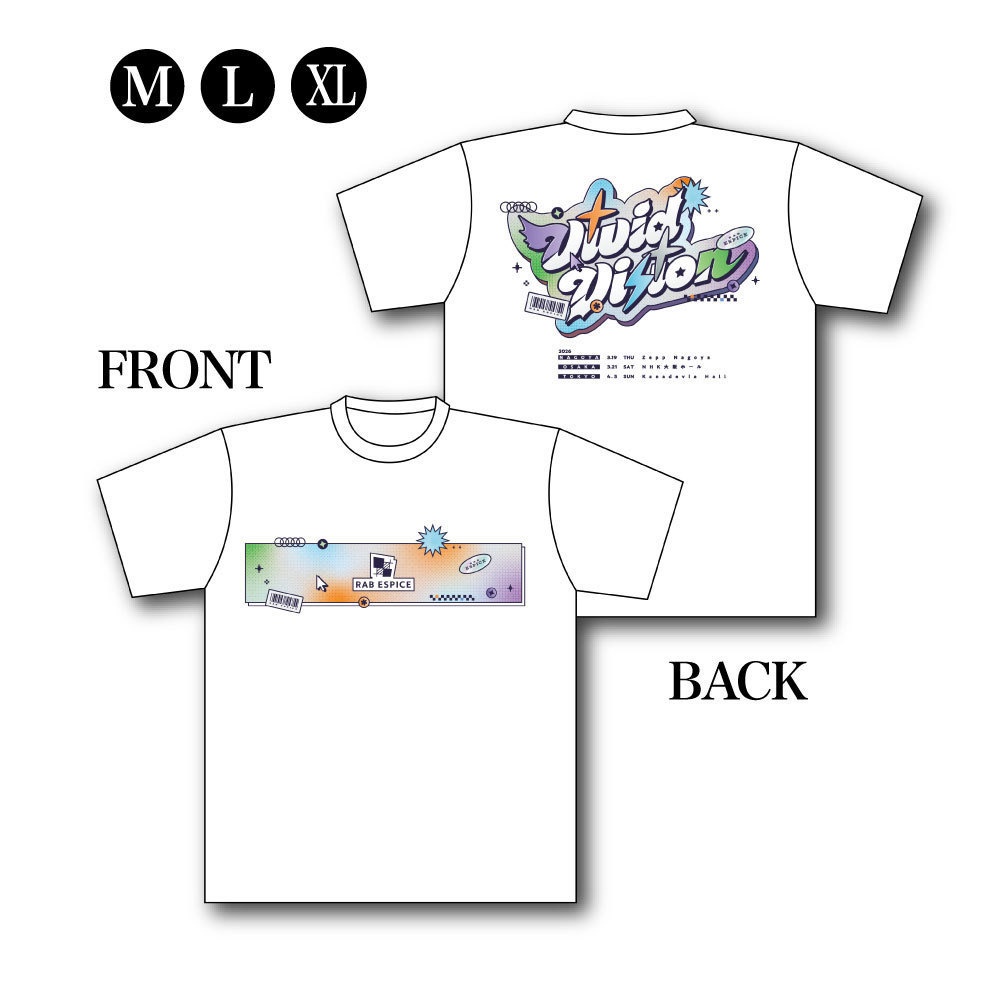 【”VIVID VISION”】Tシャツ【事前通販】