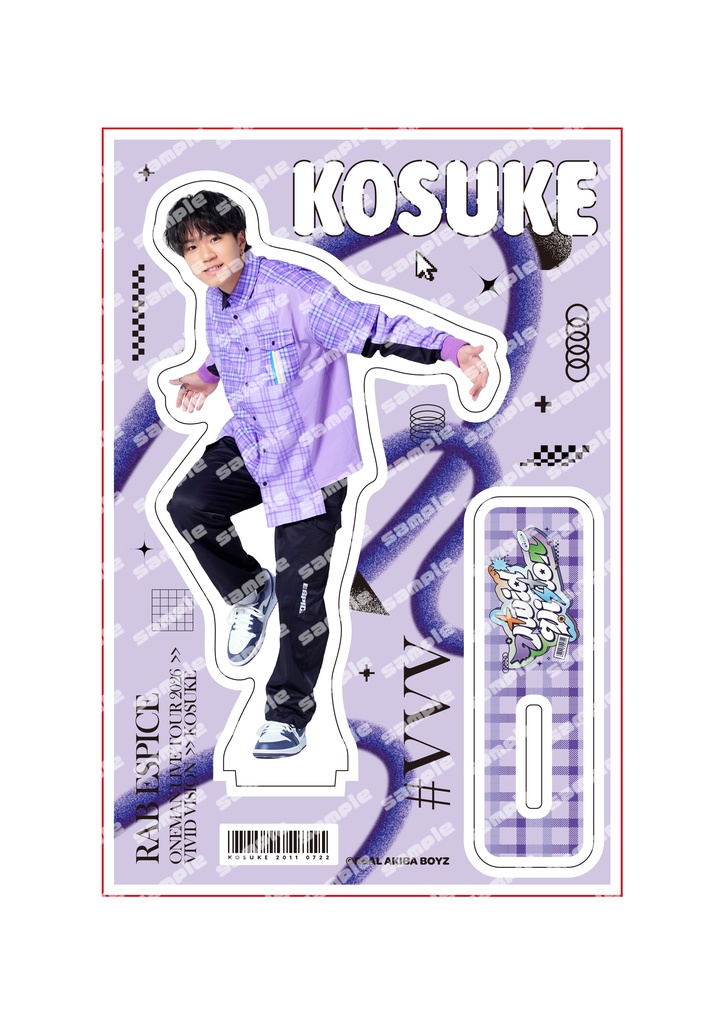 【”VIVID VISION”】アクリルスタンド【事後通販】