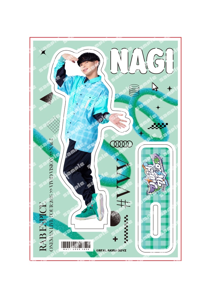 【”VIVID VISION”】アクリルスタンド【事後通販】