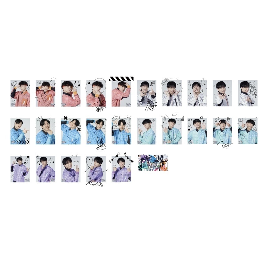 【”VIVID VISION”】TR チェキ風トレカ(3枚セット)【事後通販】