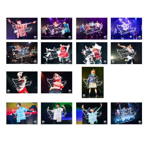 【”VIVID VISION”】ライブブロマイド 大阪ver【事後通販】