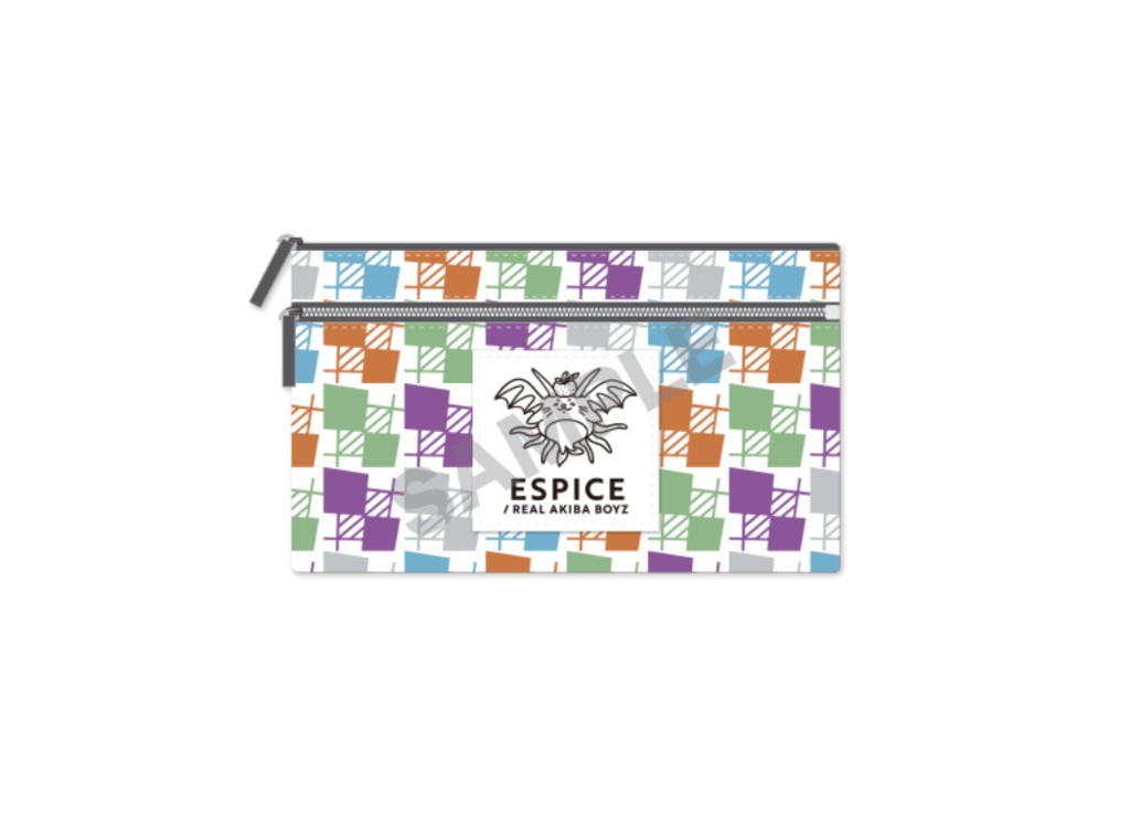 ESPICE ダブルジップポーチ