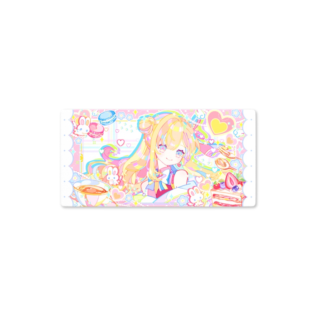 デビュー4周年記念グッズ 『プレイマット』 / 彩巴輝レア