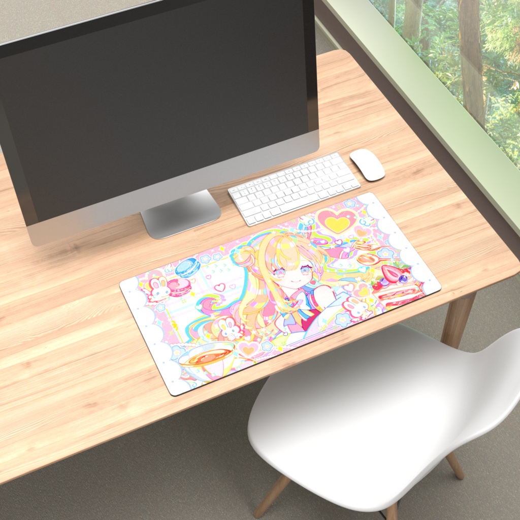 デビュー4周年記念グッズ 『プレイマット』 / 彩巴輝レア