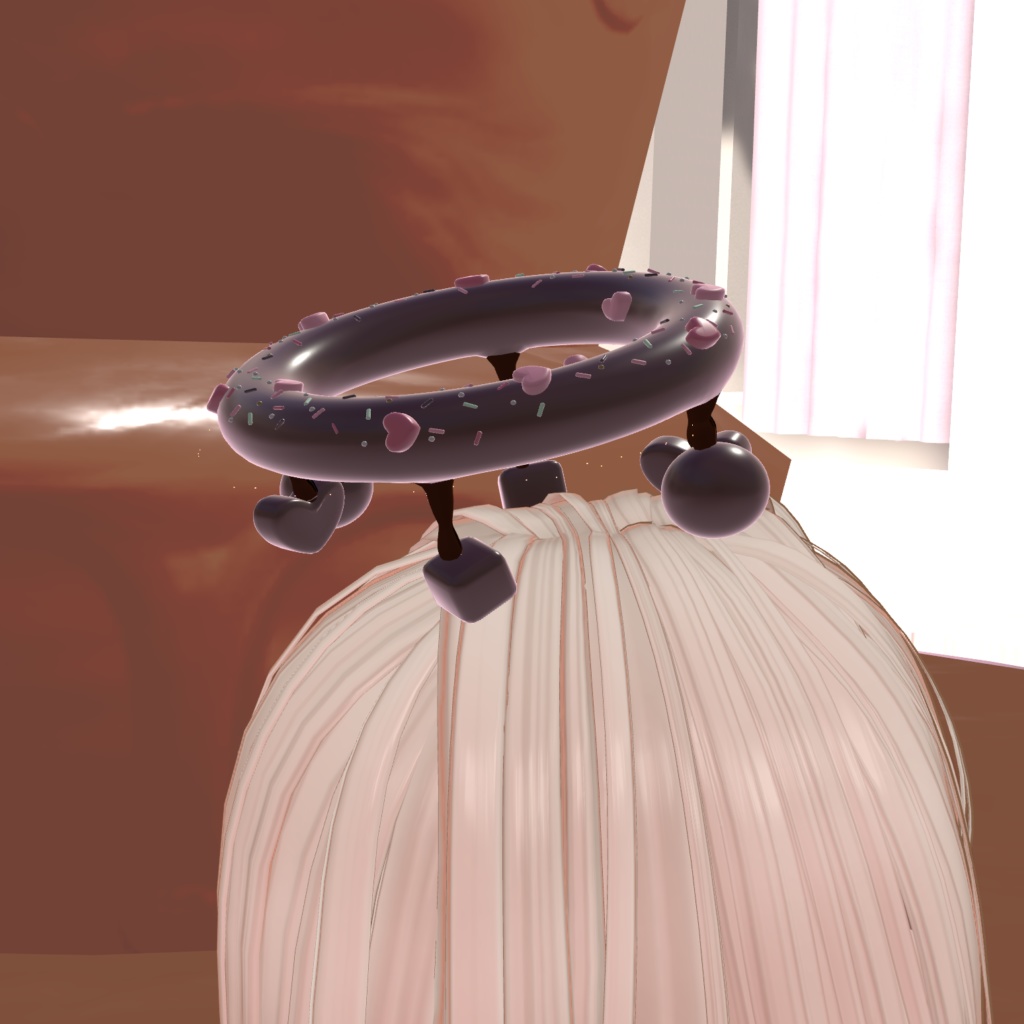 【VRC想定】【MA対応】ChocolateDripHalo