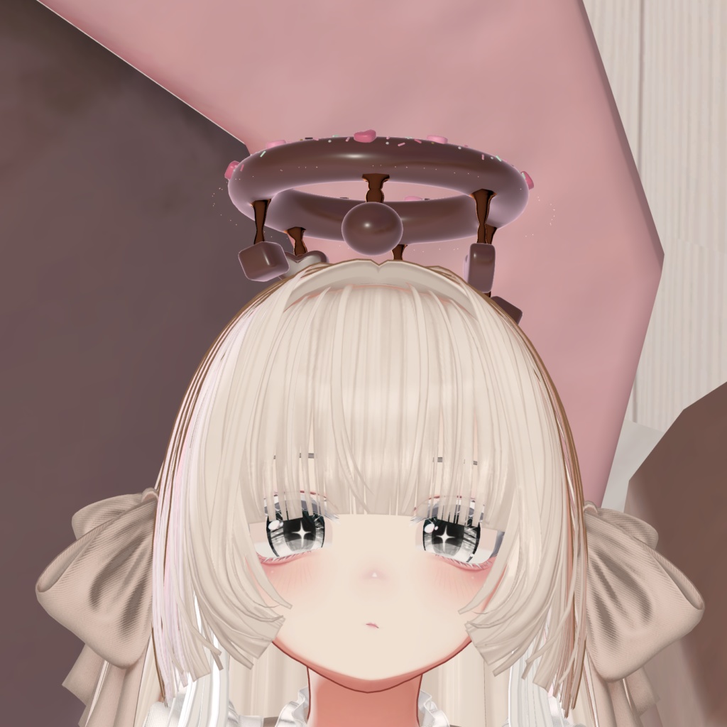 【VRC想定】【MA対応】ChocolateDripHalo