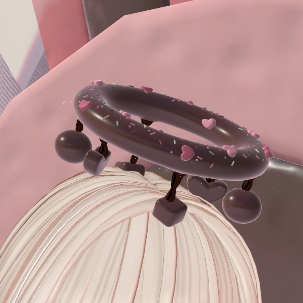 【VRC想定】【MA対応】ChocolateDripHalo