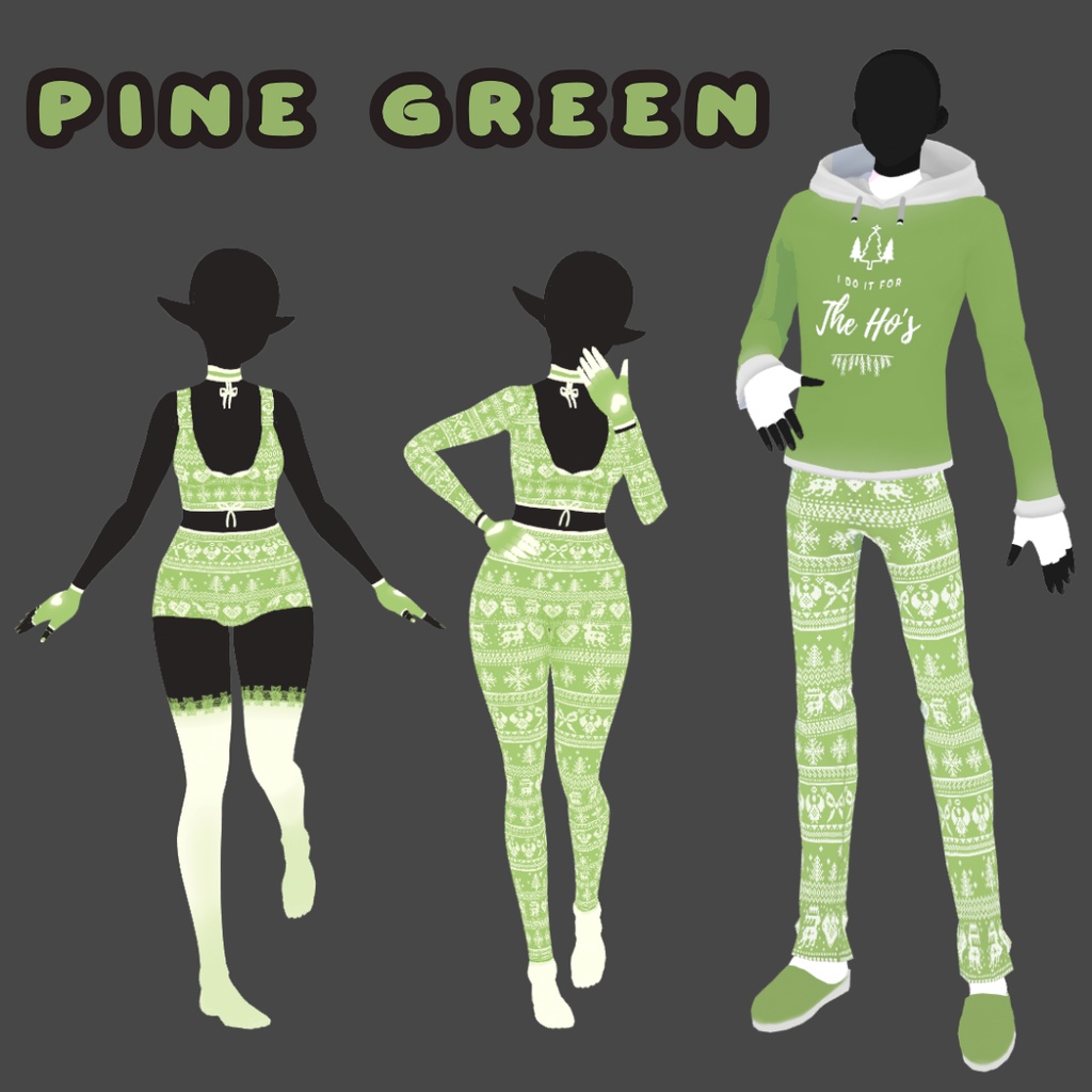 Matching Winter Outfit VRoid 冬の服装 traje de invierno