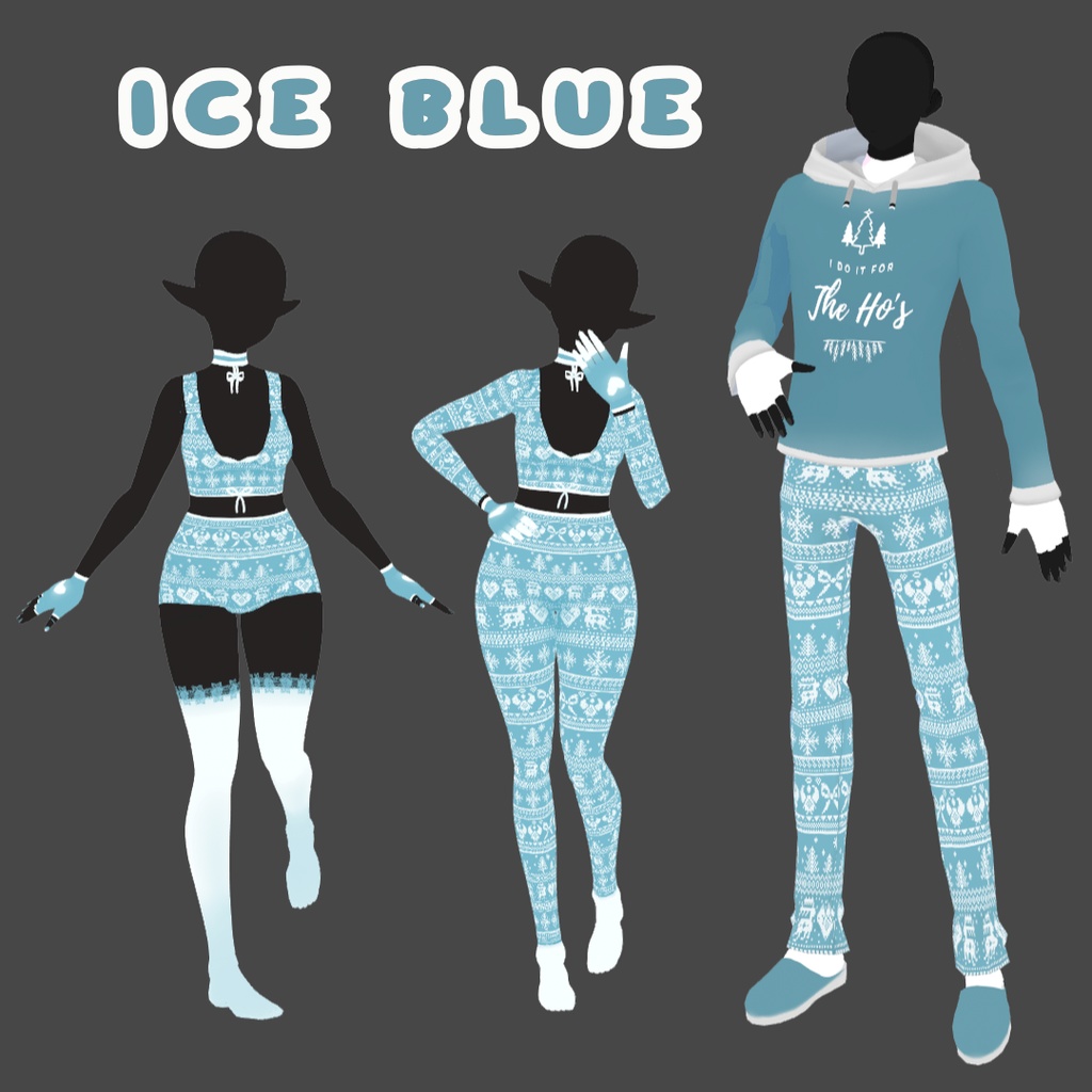 Matching Winter Outfit VRoid 冬の服装 traje de invierno