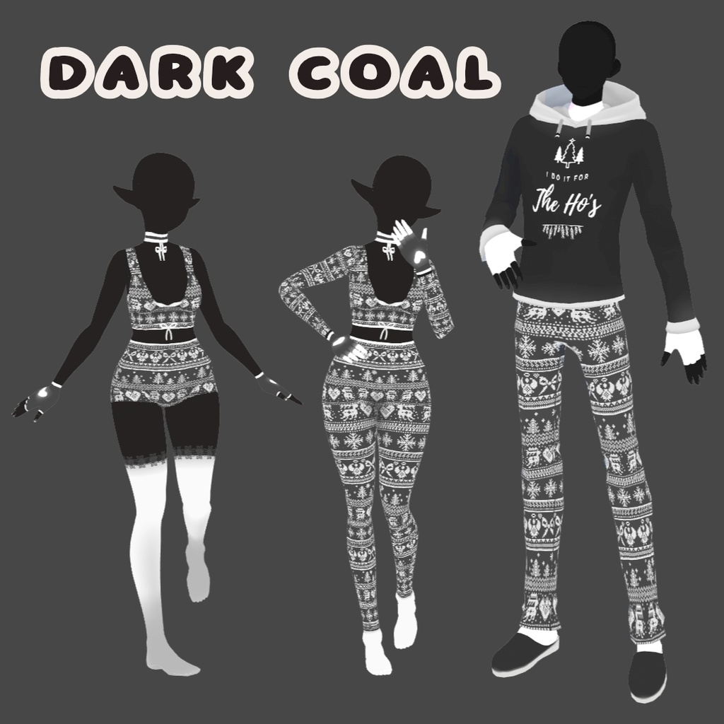 Matching Winter Outfit VRoid 冬の服装 traje de invierno