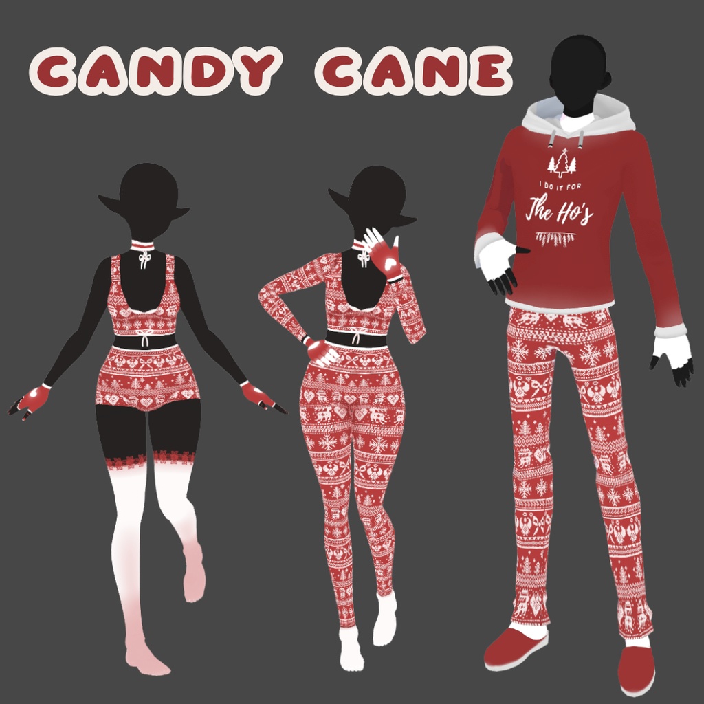 Matching Winter Outfit VRoid 冬の服装 traje de invierno