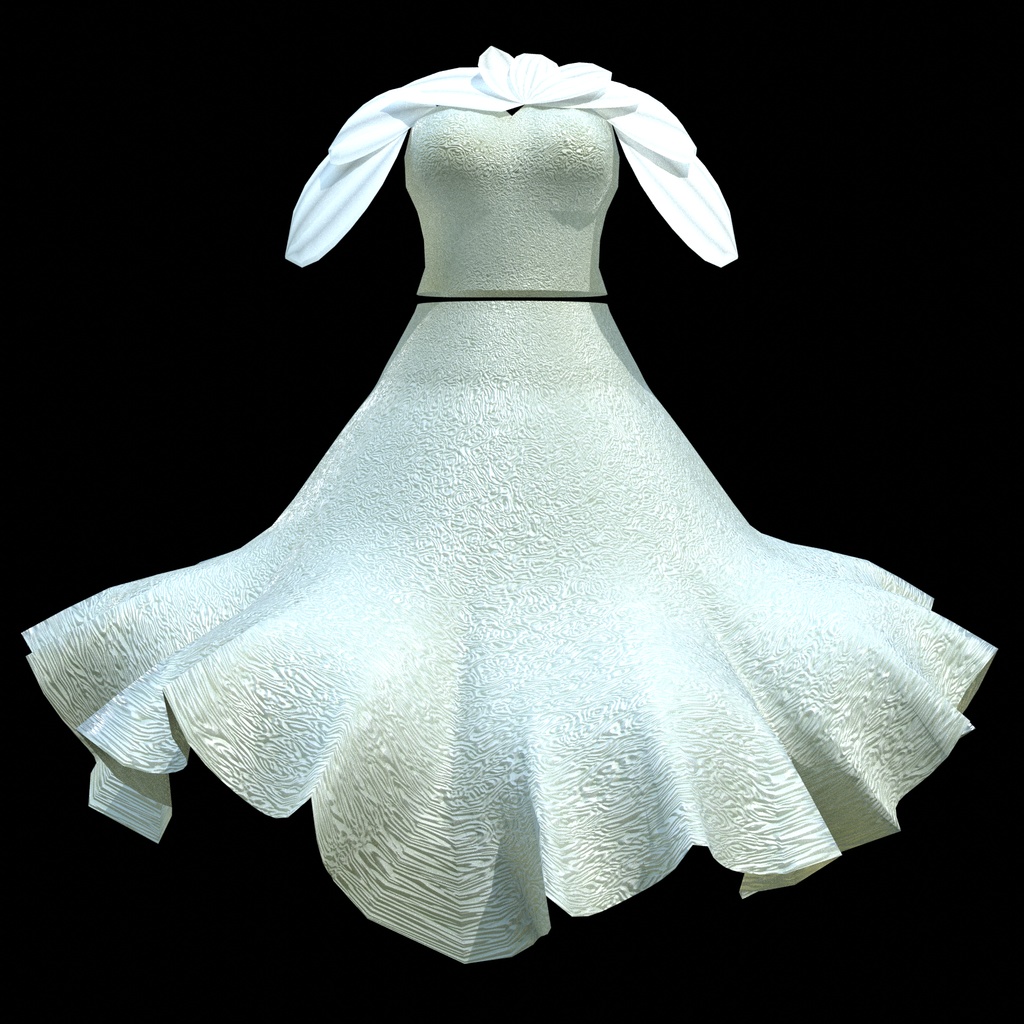 サマーフラワーアウトフィット