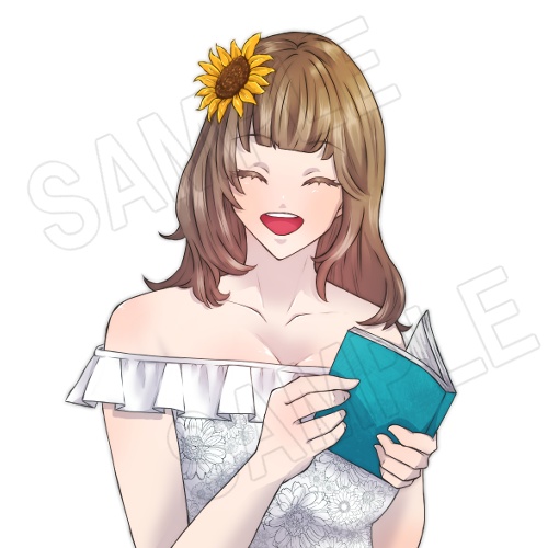 等身イラスト【バストアップ】