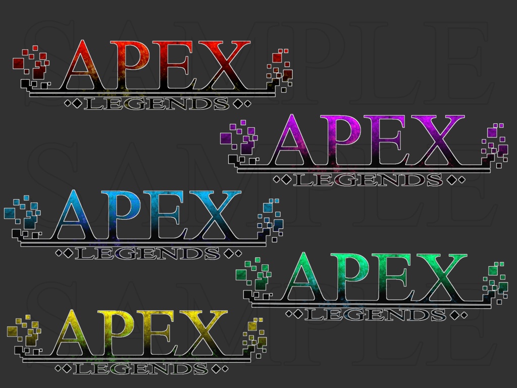 【配信者向き】APEXロゴ素材【無料】