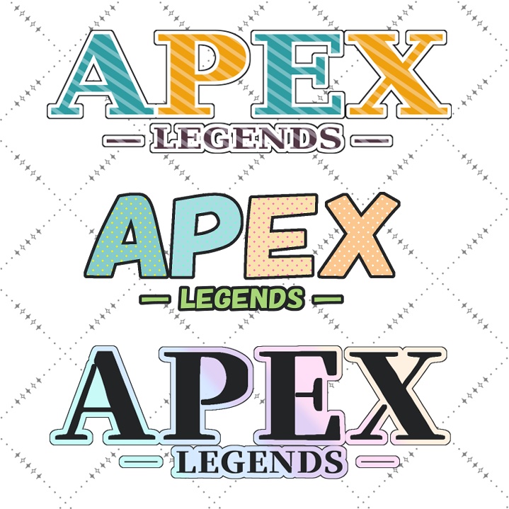 【素材】APEXフォント