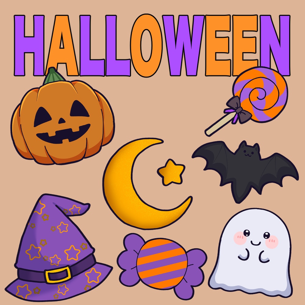 ハロウィン【イラスト素材】