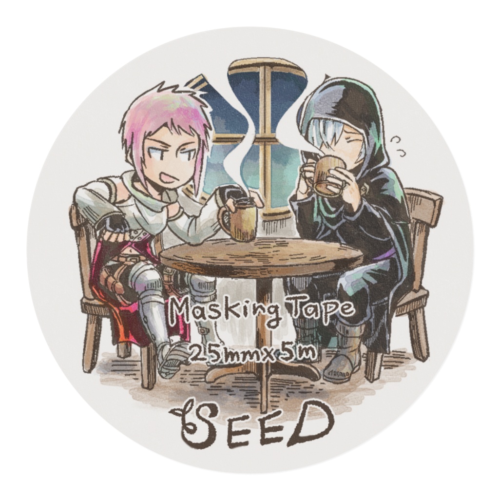 創作漫画「SEED」マスキングテープ