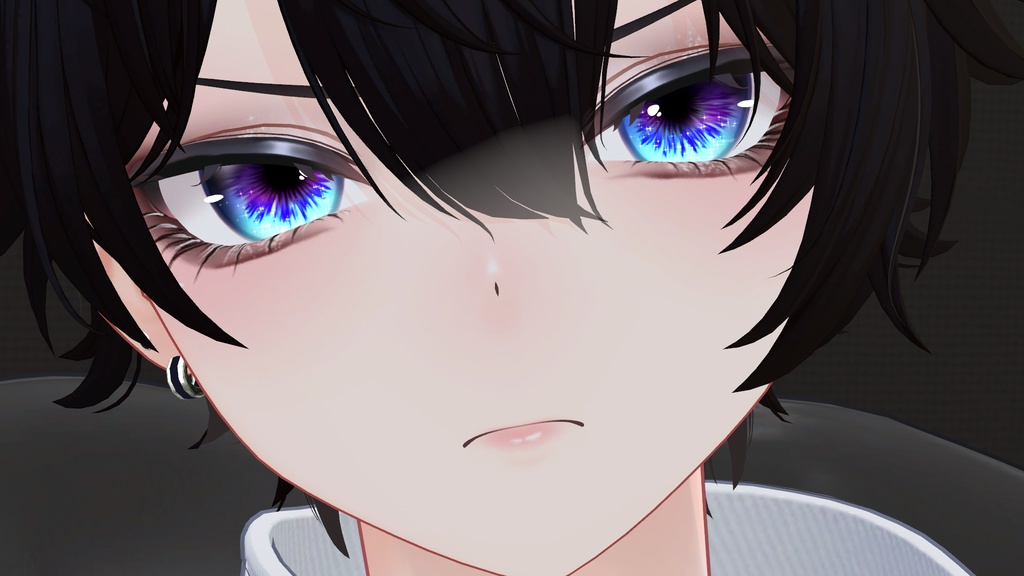 【彼方専用】ビジュアル系メイク(歯と瞳&発光テクスチャ付き)