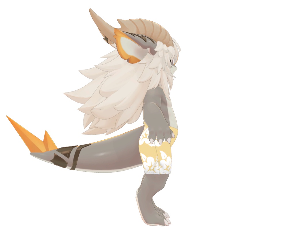 【フォシュニア対応】アロハ調ハーフパンツ