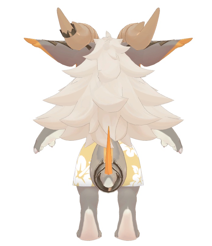 【フォシュニア対応】アロハ調ハーフパンツ