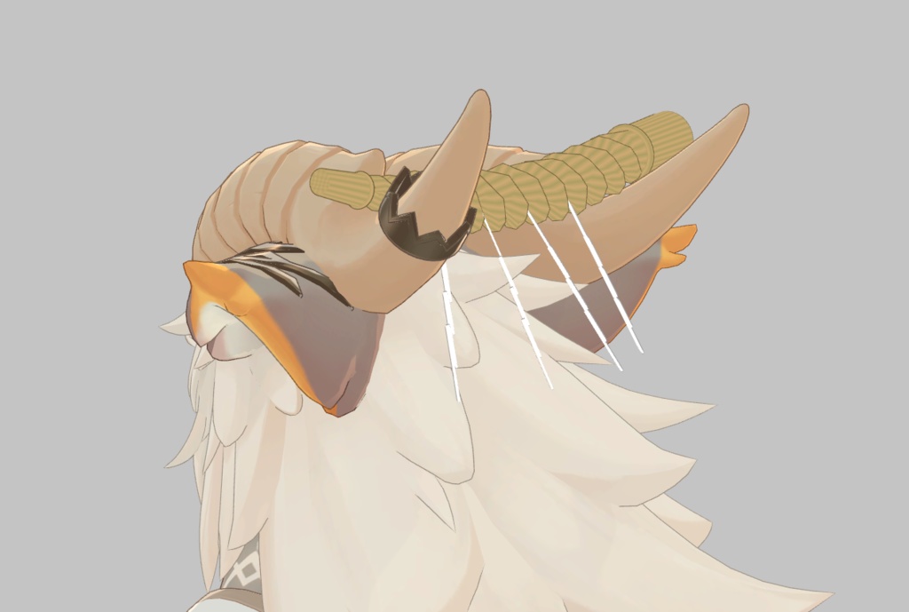 【フォシュニア対応】角に載せるタイプのしめ縄