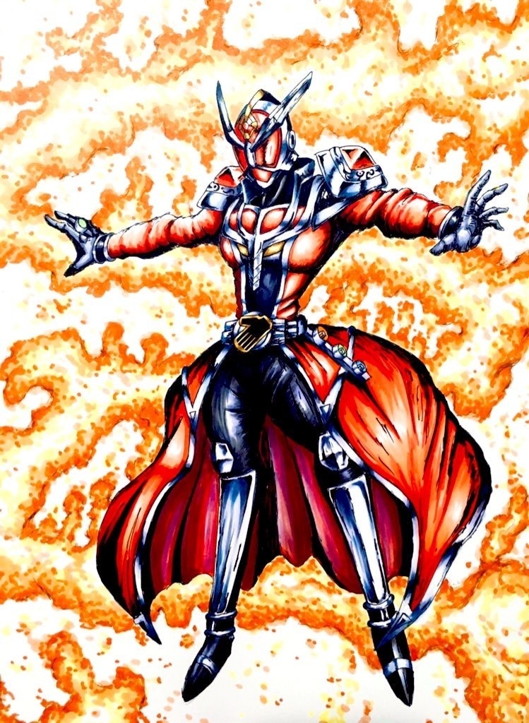 仮面ライダーウィザード Sawad Illustration Booth