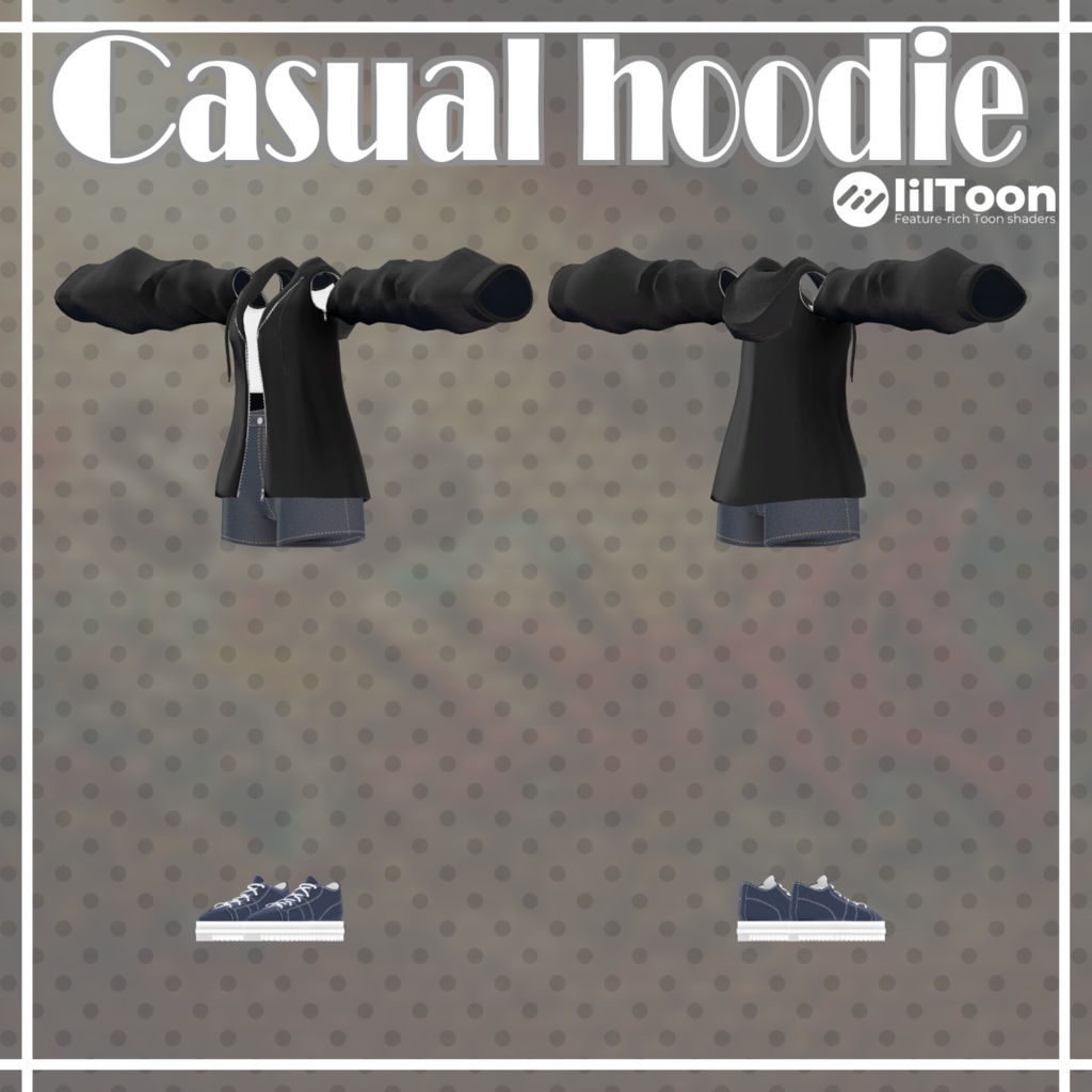【13アバター対応】CasualHoodie