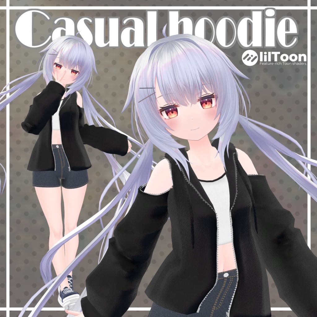 【13アバター対応】CasualHoodie