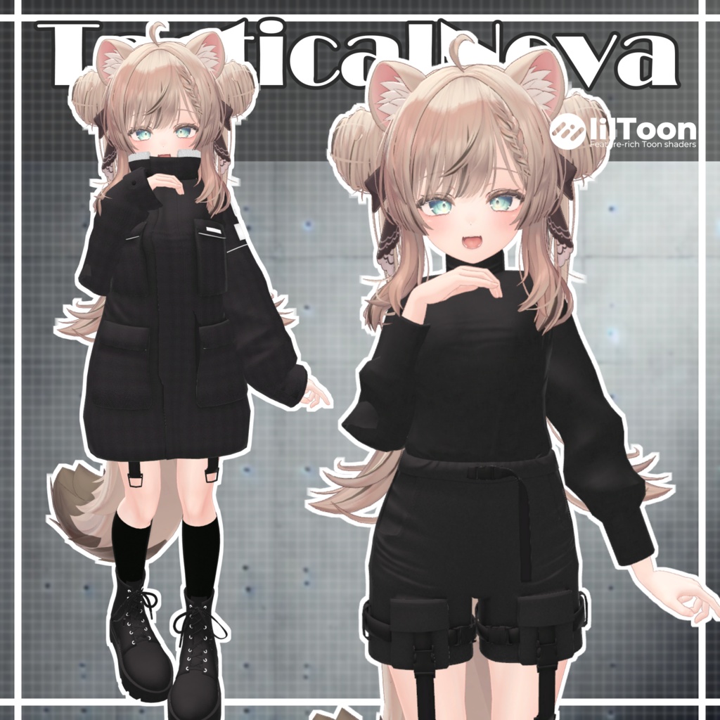 【12アバター対応】TacticalNova