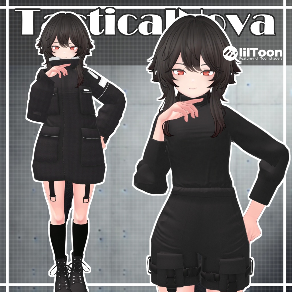 【12アバター対応】TacticalNova