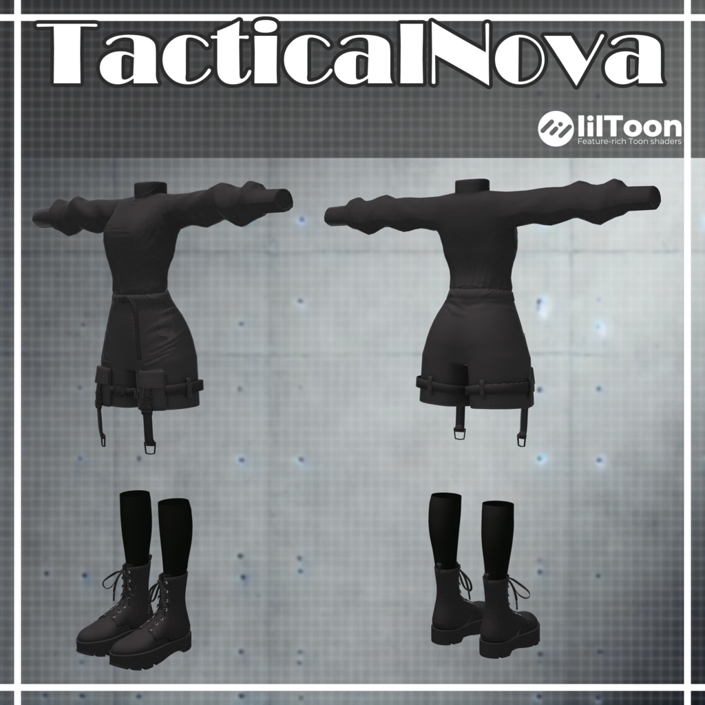 【12アバター対応】TacticalNova