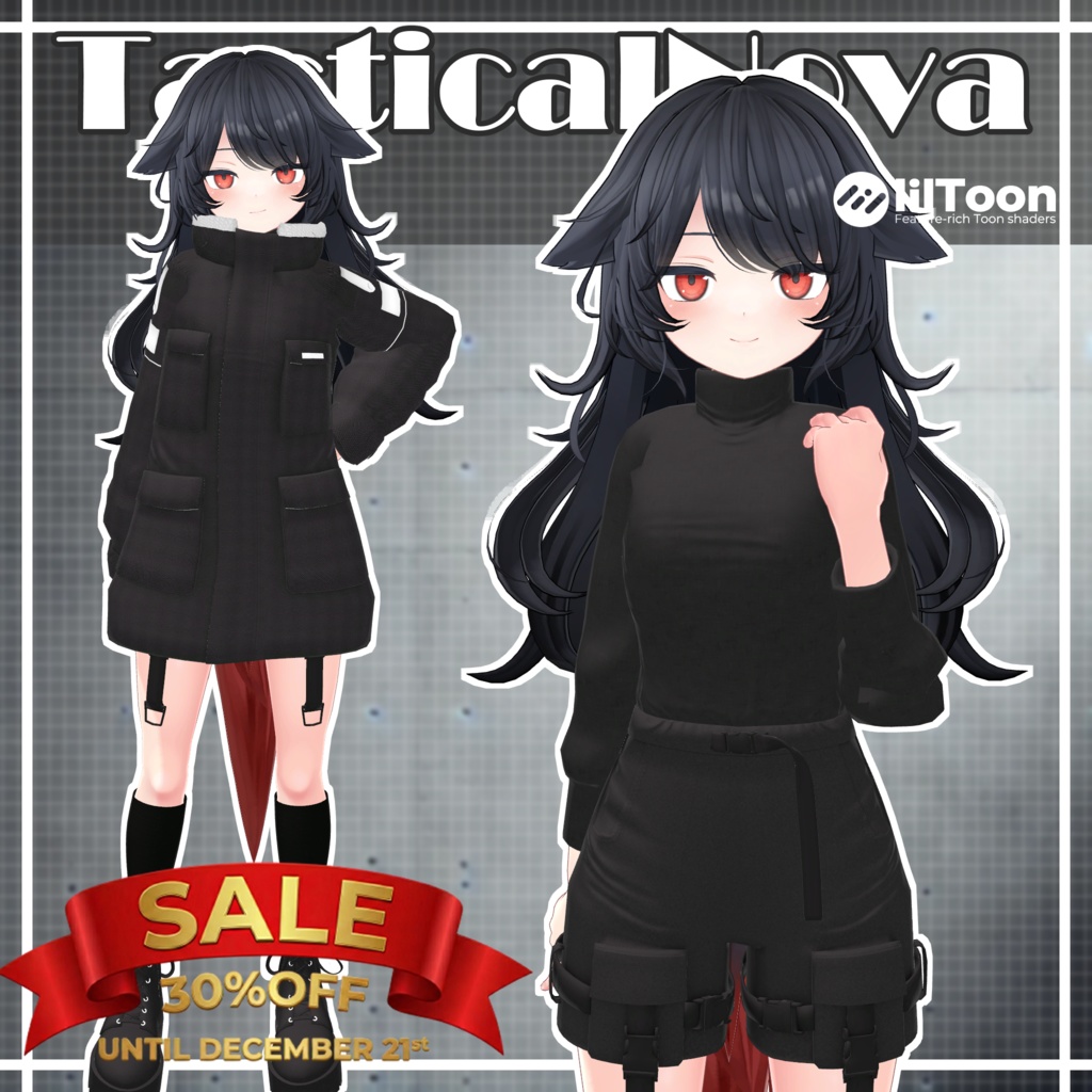【30%OFF】TacticalNova【12アバター対応】