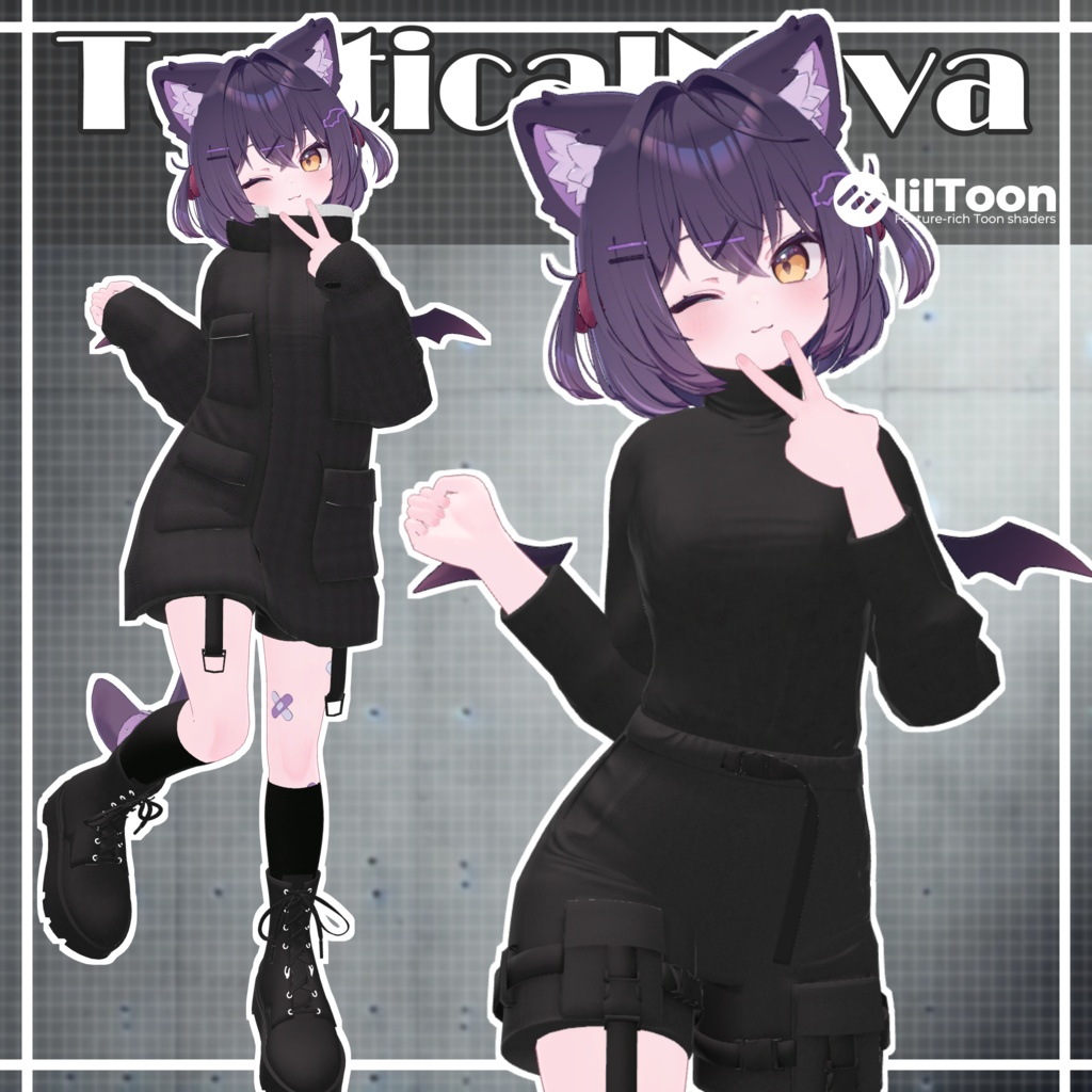 【12アバター対応】TacticalNova