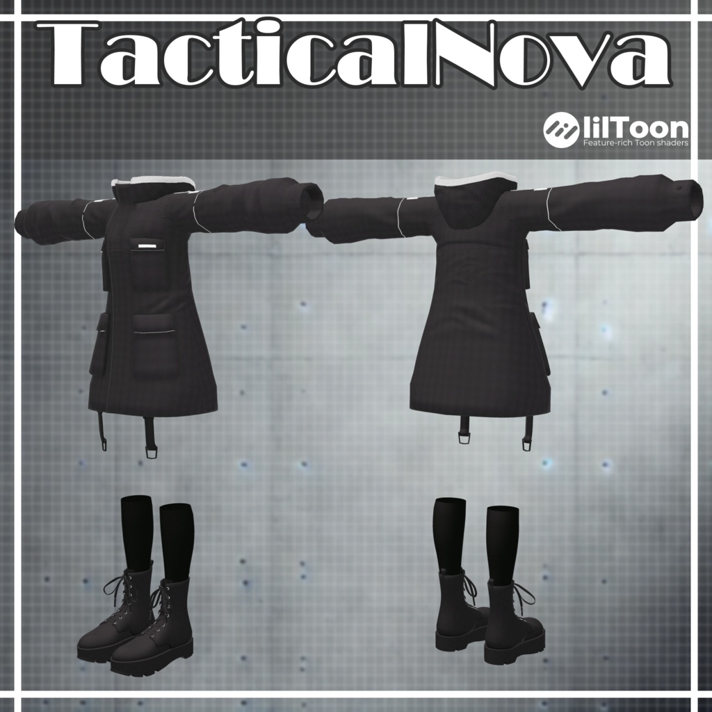 【12アバター対応】TacticalNova