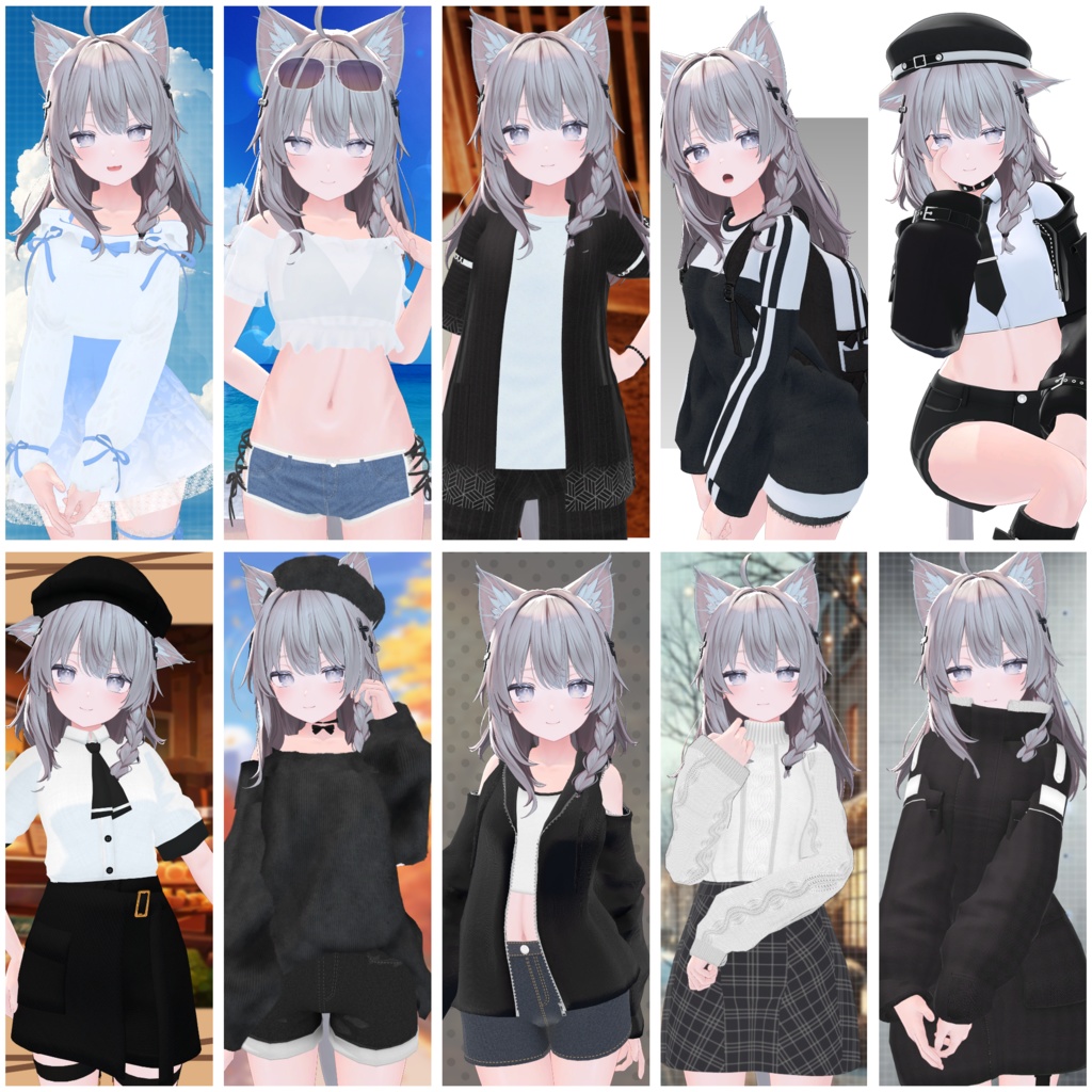 【50%OFF】Shinano Outfit Collection Vol.1