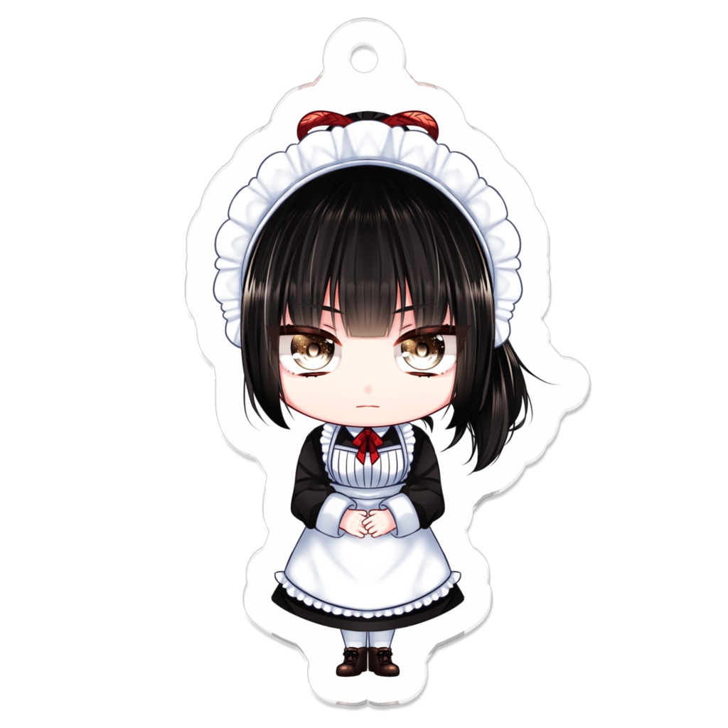 ヴィアレット家メイド「千鳥 一花」 ミニキーホルダー