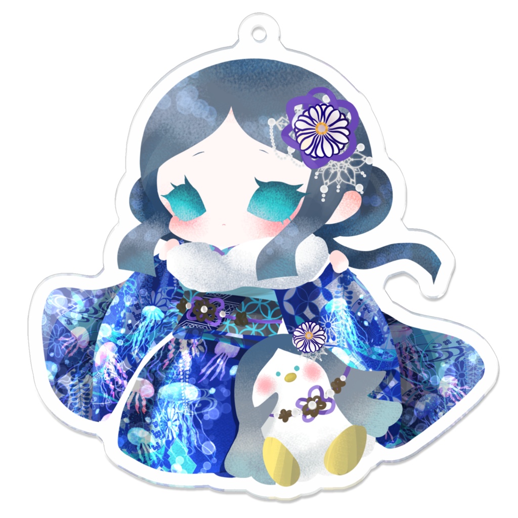 アクリルキーホルダー【和装Ver】Lana×Lanapen