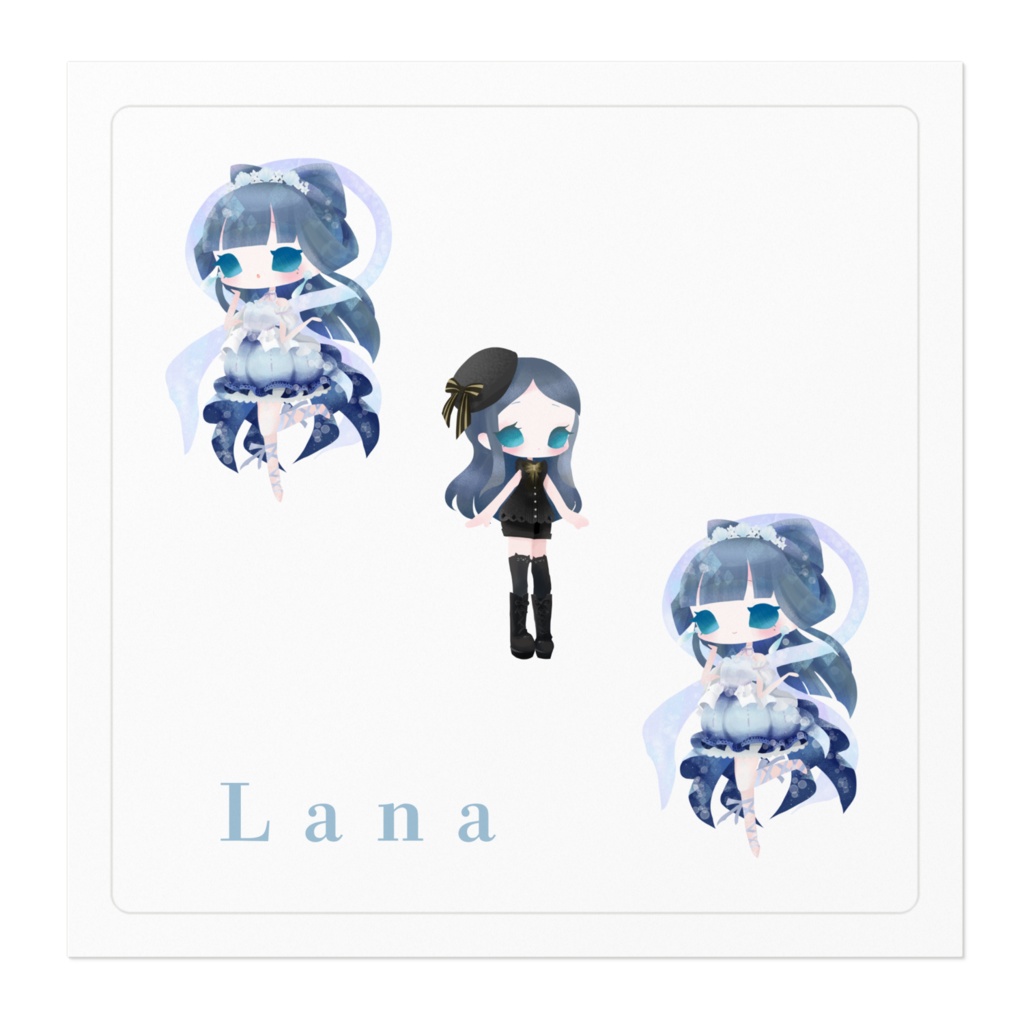 ステッカー【海月Lana・通常Lana】